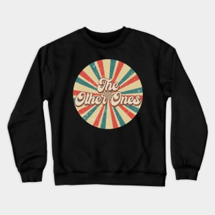 Circle Design Other Proud Name Birthday 70s 80s 90s Styles Crewneck Sweatshirt